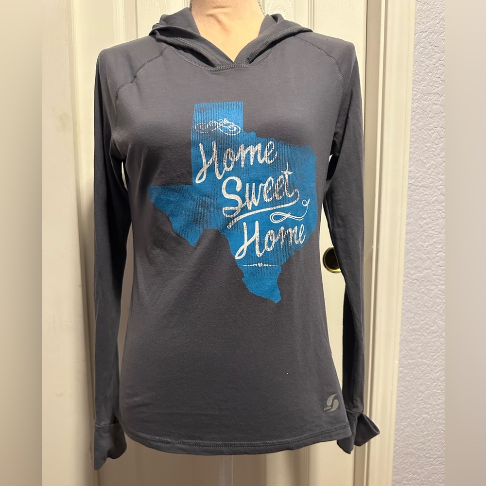 SOFFE HOME SWEET HOME HOODED LONG SLEEVE TEE